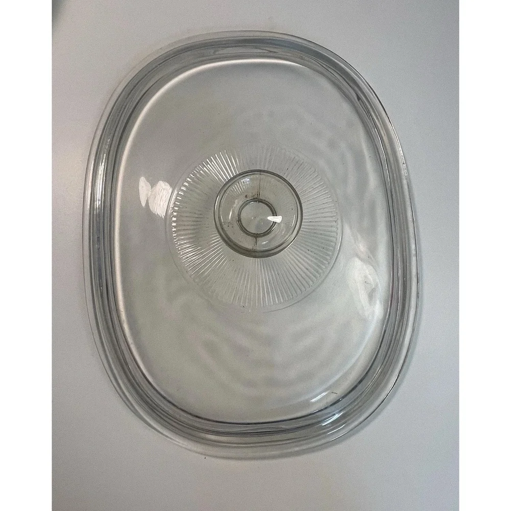 Vintage Pyrex Corning ware F12C Glass Oval‎ 1.5 qt Casserole